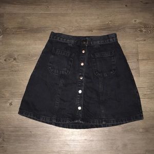 Urban outfitters button up skirt